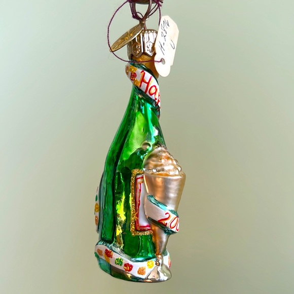 🎉HP🎉 Retired Christopher Radko "2000 Cheers" Gem - Picture 7 of 12